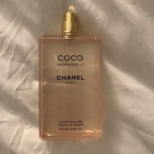 Chanel Coco Mademoiselle velvet body oil